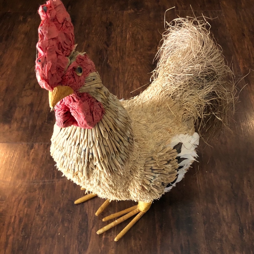 Farmhouse Straw Rooster